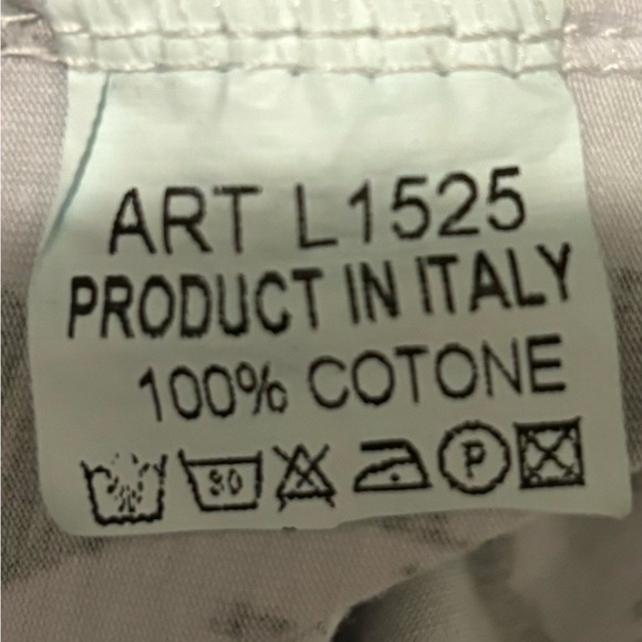 Lum, black & white print mini dress with small shoulder pads. Size Large - Picture 6 of 6